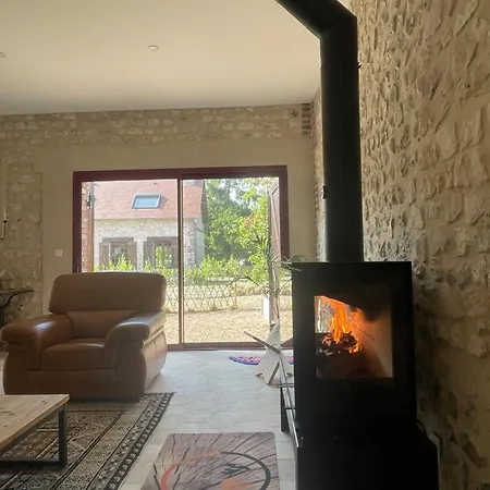 Maison Chaleureuse- Cheminee, Nature Et Sport ! Nyaraló Muids